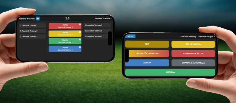 Statystyki meczu piłki nożnej w telefonie – football match statistics