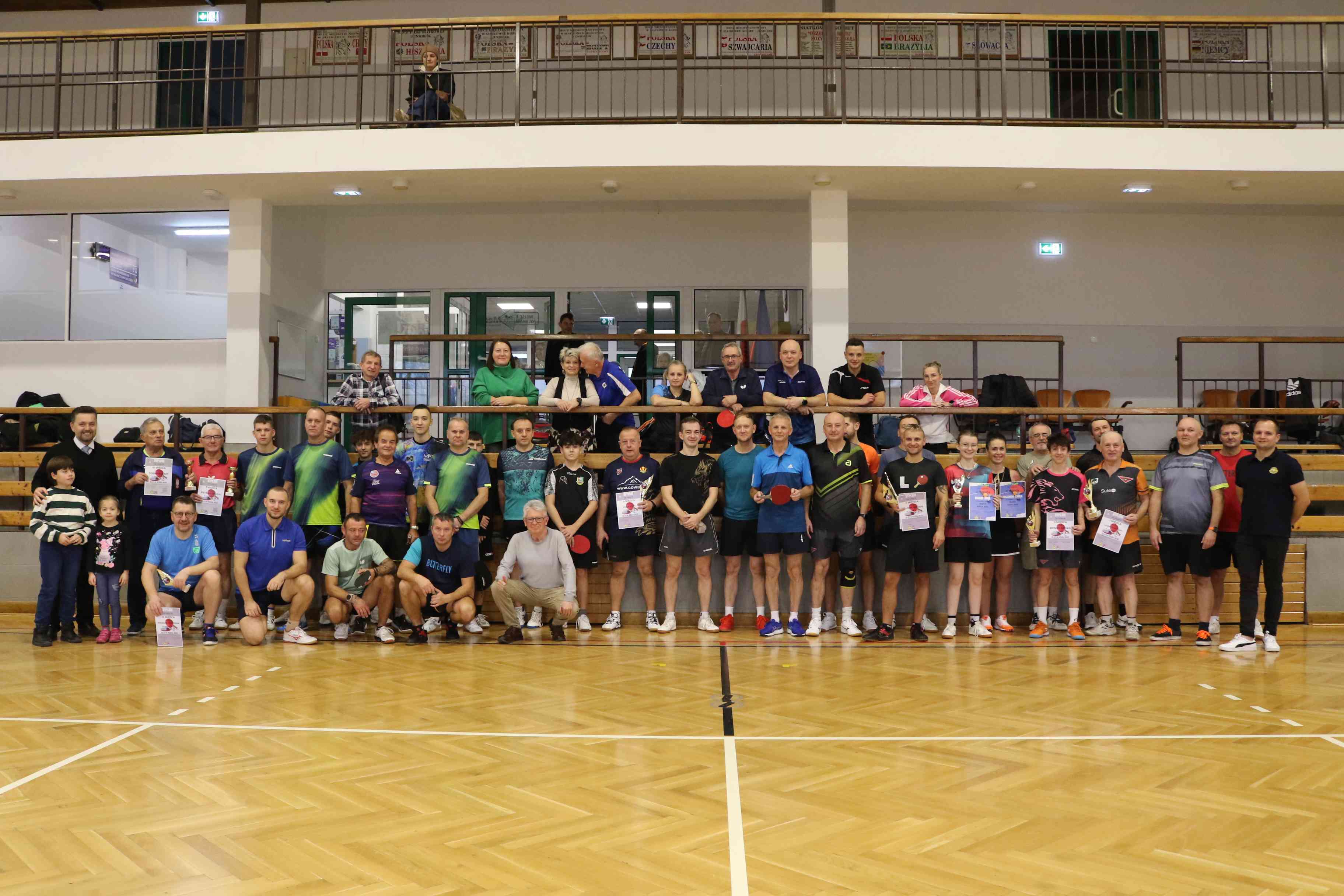 Plakat turnieju Grand Prix Kóz w Tenisie Stołowym - "Złota Koza 2026"